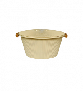 Bassine ondulée ronde