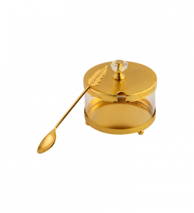 Boite en verre avec cu...