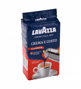 Café moulu crema e gusto