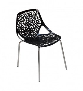 Chaise chromé confort