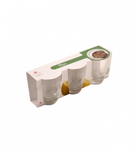 Coffret: 3 Verres