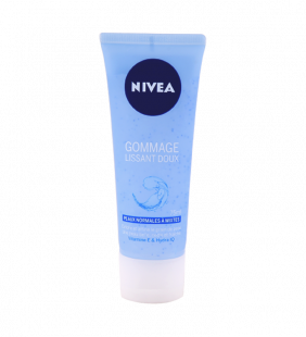 Crème de gommage visage