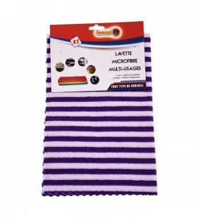 Lavette microfibre