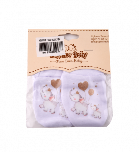 Mouffles bébé fille