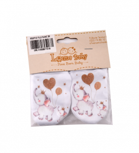 Mouffles bébé fille