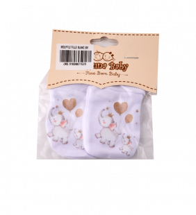 Mouffles bébé fille