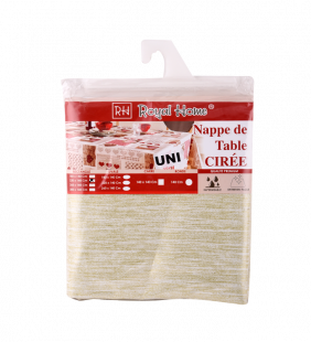 Nappe cirée rectangulaire