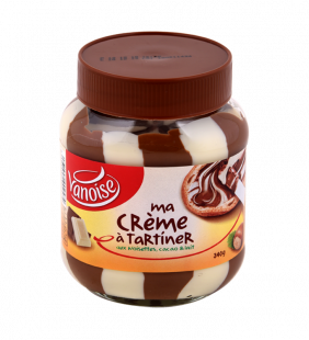 Pâte à tartiner duo