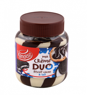Pâte à tartiner duo