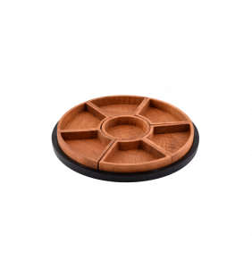 Plateau fruits secs rond