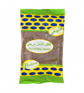 Poivre noir moulu