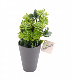 Pot de fleur artificielle