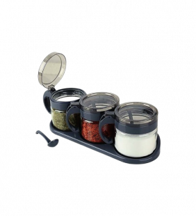 Pots avec cuillères