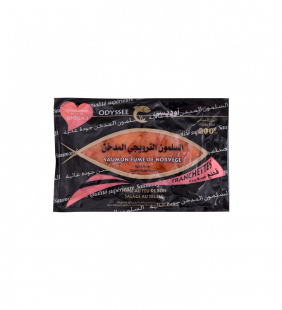 Saumon fumé en tranche