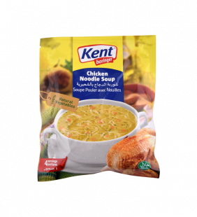 Soupe de poulet aux no...