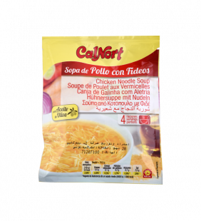 Soupe de poulet vermic...