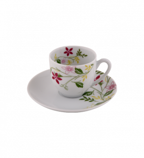 Tasse et sous tasse à ...