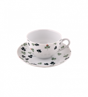 Tasse et sous tasse à thé