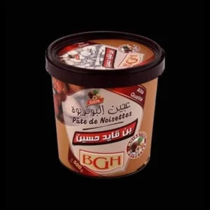 BGH Pâte de noisettes (bouphriwa) seau 500 g (35 TND)